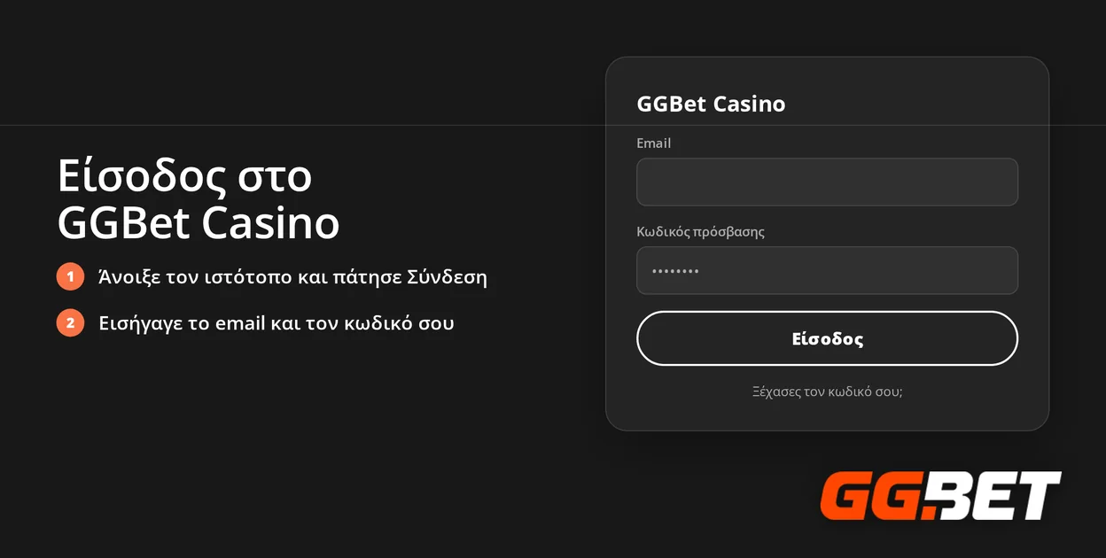 Συνδέσου με email και κωδικό